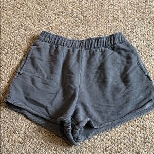 Aerie Charcoal Athletic Shorts